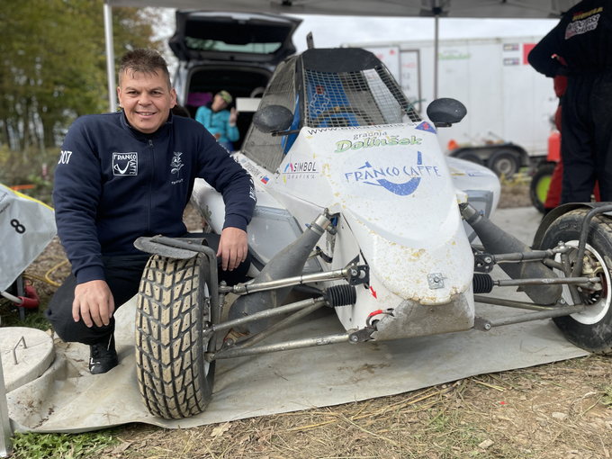 Tom Nemarnik je zmagal v razredu KartCross za državno prvenstvo. | Foto: Gregor Pavšič