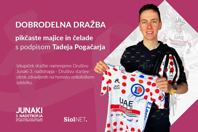 Tadej Pogačar Dobrodelna dražba | Foto: 