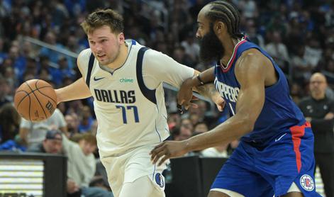 Luka Dončić po katastrofalnem polčasu Dallasa v L.A. ni dočakal preobrata #video