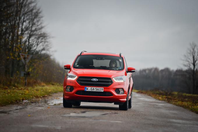 Ford kuga - prva vožnja prenovljenega modela | Foto: Ciril Komotar