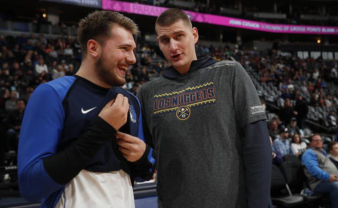 V ligi NBA se pogosto družita in sta velika prijatelja, 17. avgusta pa se bosta pomerila na pripravljalni tekmi v Ljubljani. | Foto: Guliverimage/Vladimir Fedorenko