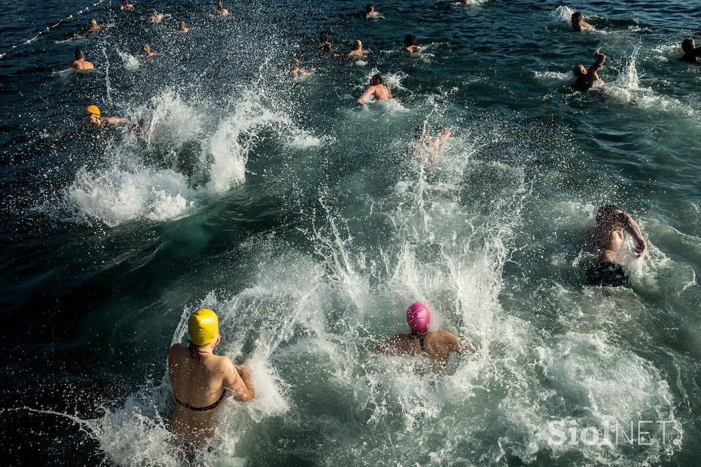 Novoletni skok v morje Portorož