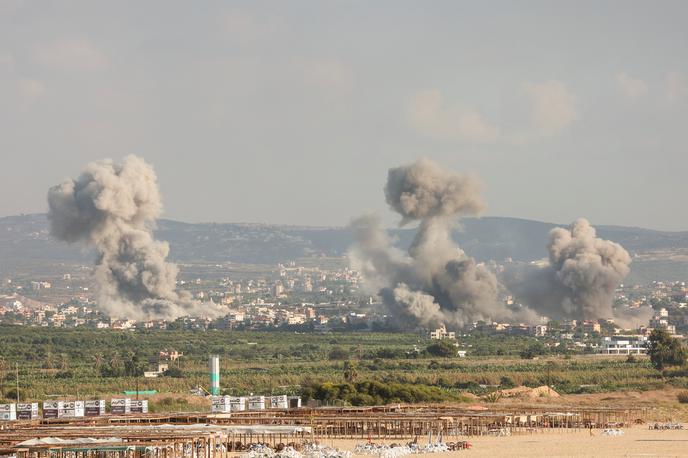 Libanon | Napadi v južnem Libanonu | Foto Reuters