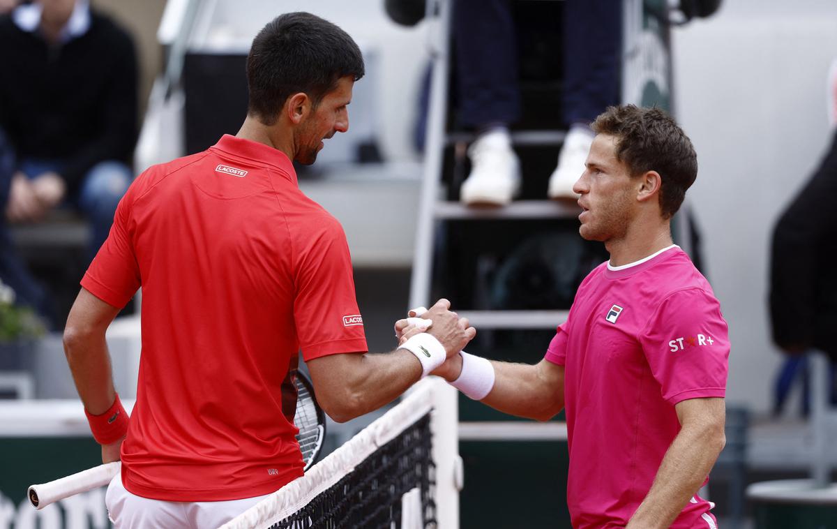 Novak Đoković | Novak Đoković ostaja nepremagan proti Diegu Schwartzmanu. Argentinca je premagal še sedmič v karieri. | Foto Reuters