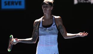 Polona Hercog brez možnosti proti drugi nosilki, Šarapova zavezala kravato