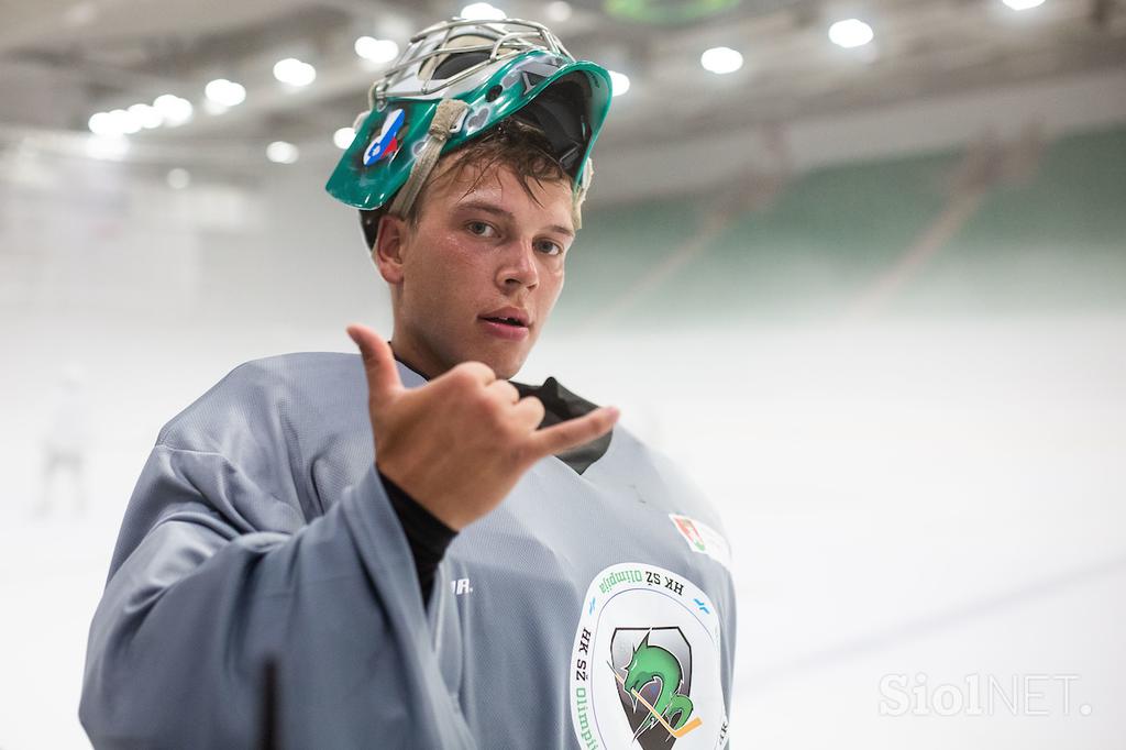 HK SŽ Olimpija trening