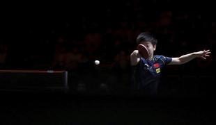 Sun Yingsha in Fan Zhendong pobrala smetano v Tivoliju