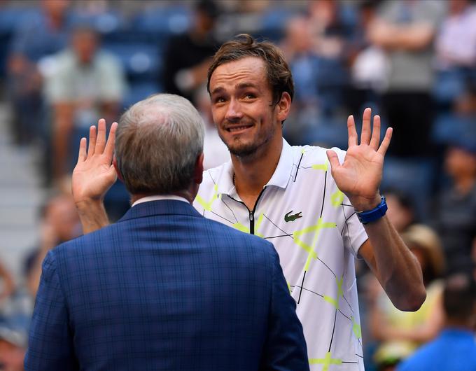 Daniil Medvedev se bo v polfinalu udaril z Bolgarom. | Foto: Reuters