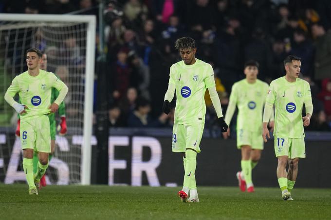 Barcelona je pri Getafeju vknjižila le točko. | Foto: Guliverimage