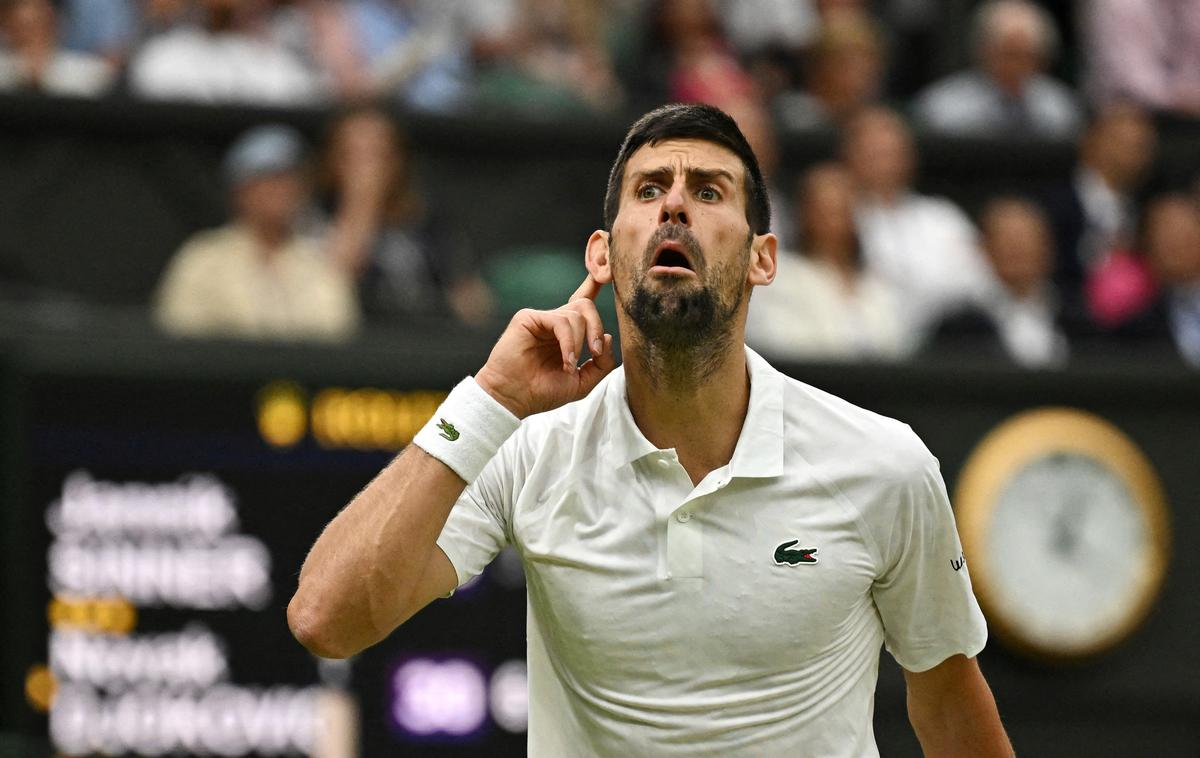 Novak Đoković | Novak Đoković se je uvrstil v veliki finale. | Foto Reuters