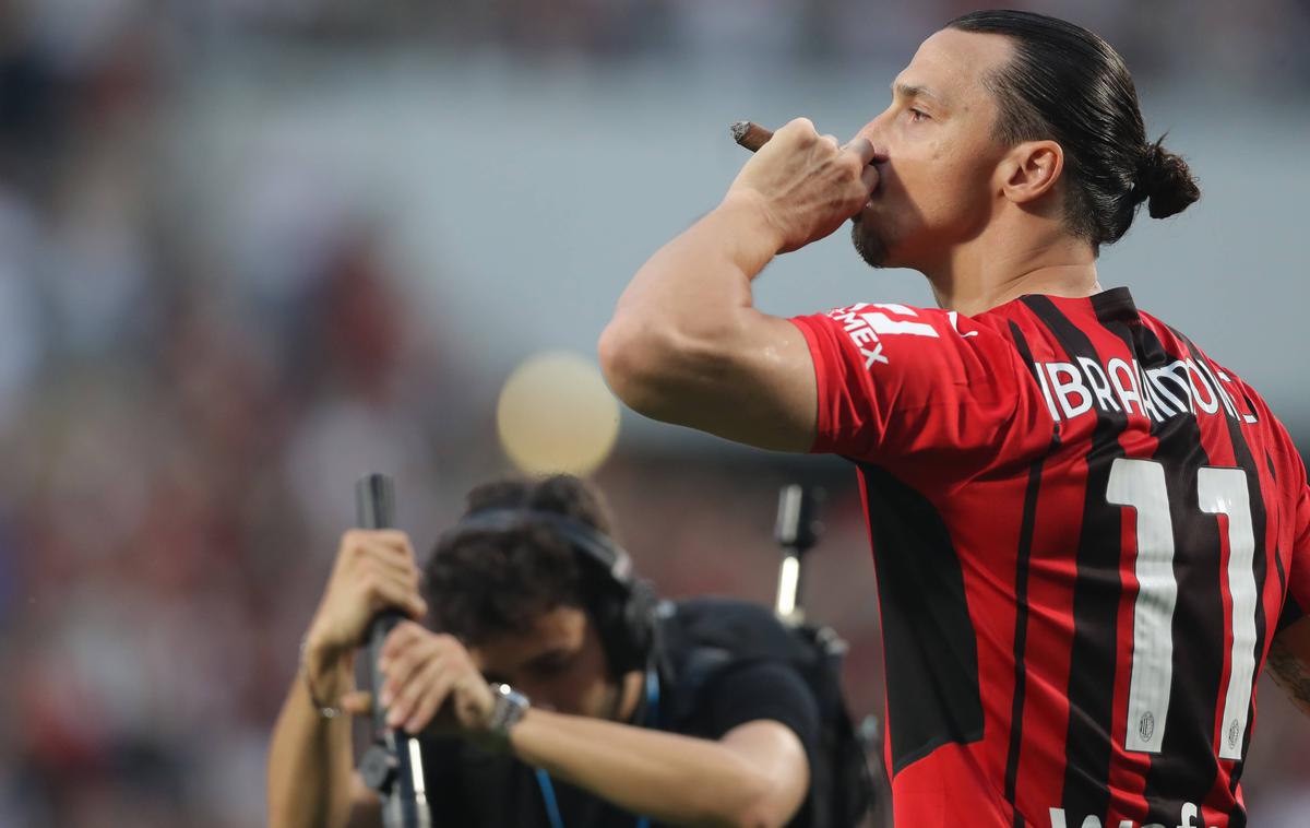 Zlatan Ibrahimović | Zlatan Ibrahimović, ki je z Milanom osvojil naslov italijanskega državnega prvaka, prvega za ta sloviti klub po 11 letih, bo najverjetneje nadaljeval kariero.  | Foto Guliverimage