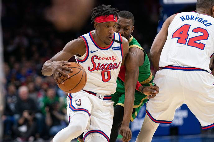 Josh Richardson | Igralci Philadelphie 76ers so v  domači dvorani s 109:98 na krilih Josha Richardsona (29 točk) premagali Boston Celtics, ki so izgubili že tretjo tekmo zapored. | Foto Reuters