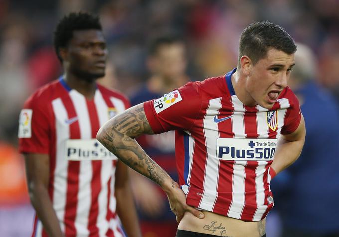 Thomas Partey (levo) je v Afriki, Jose Maria Gimenez (desno) pa bo zaradi poškodbe mišice odsoten vsaj mesec dni. | Foto: Reuters