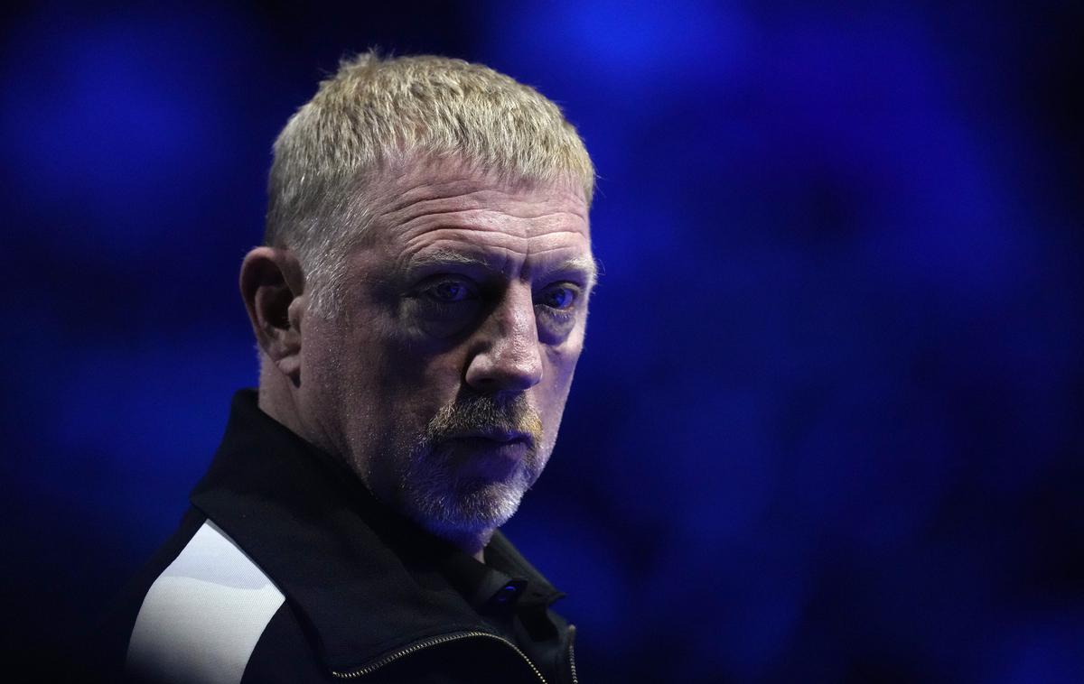 Boris Becker | Boris Becker se je razburil ob zadnjem zapisu Kyrgiosa. Med njima se je vnel besedni spor. | Foto Guliverimage