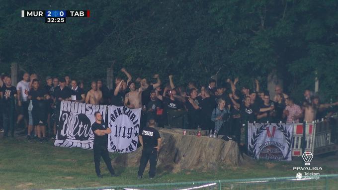 Navijači Mure so vso tekmo spodbujali svoje varovance. | Foto: Planet TV