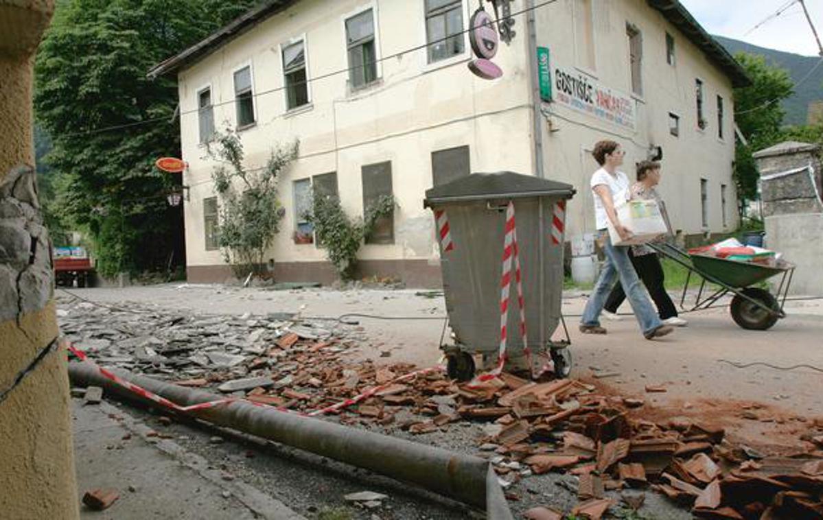 potres posočje | Foto STA