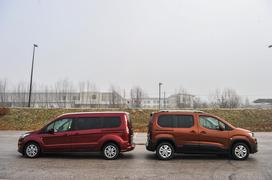 Ford tourneo courier in peugeot rifter