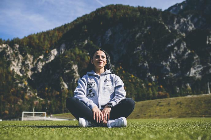 Gloria Kotnik | "Glava je v športu izjemno pomembna in uspeh na olimpijskih igrah v Pekingu je v večjem delu izviral prav iz nje," poudarja 33-letna deskarka Gloria Kotnik, ki vstopa v svojo 17. sezono v svetovnem pokalu. | Foto Grega Valančič/Sportida