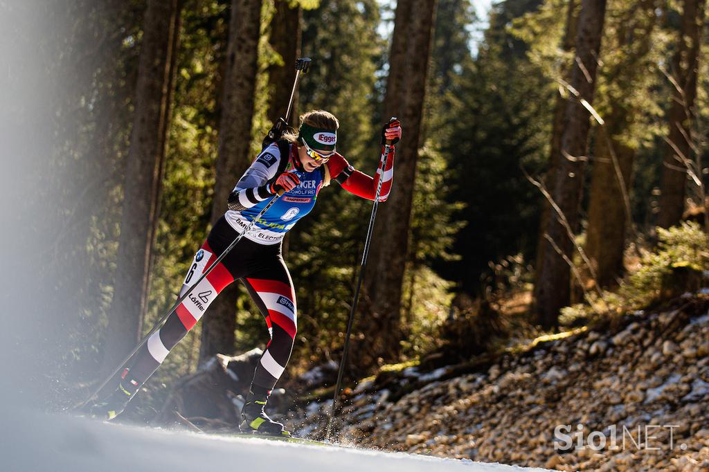 Pokljuka, 15 km, drugi dan