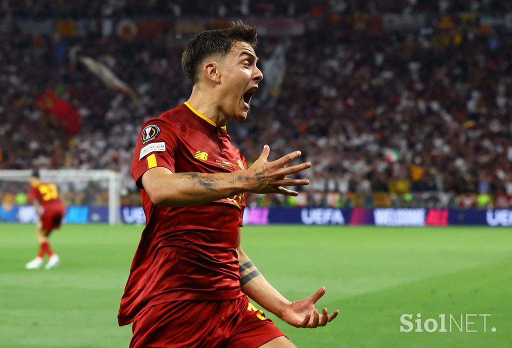 finale evropske lige Sevilla Roma Paulo Dybala