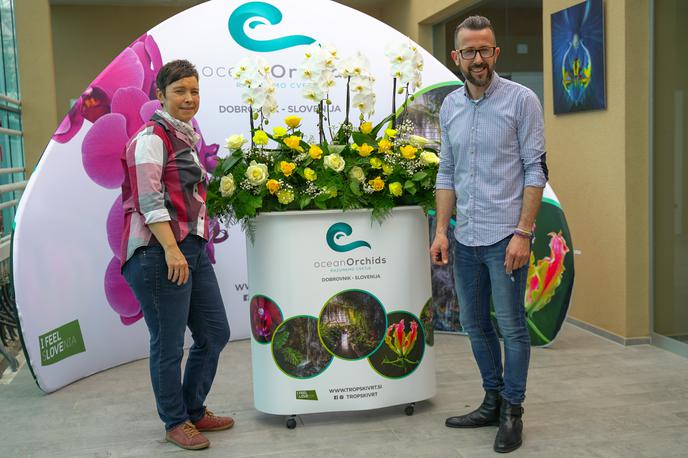 Sabina Šegula in Peter Ribič | Slovenska strokovnjaka za floristiko in hortikulturo Sabina Šegula in Peter Ribič. | Foto STA