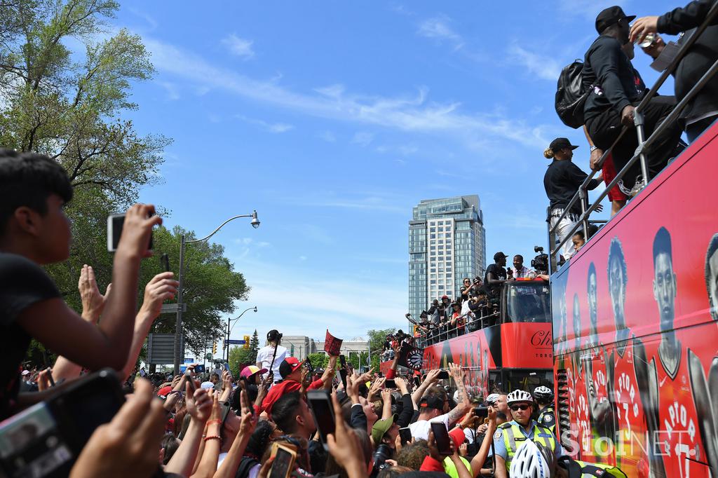 Slavje NBA naslova Toronto Raptors