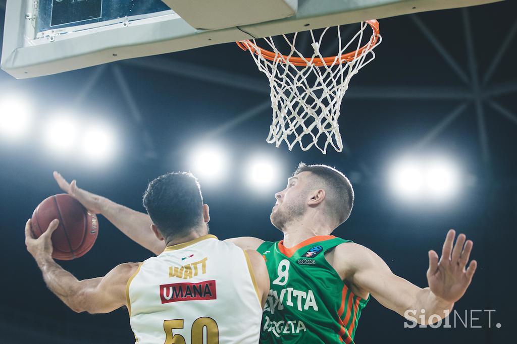 Cedevita Olimpija Umano Reyer.