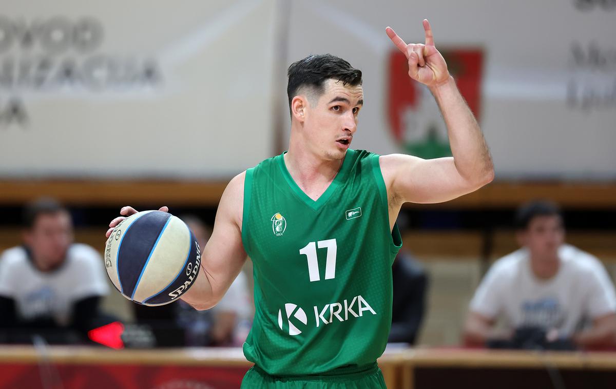 Jan Špan | Krka je v polfinalu pokala premagala Rogaško. | Foto www.alesfevzer.com