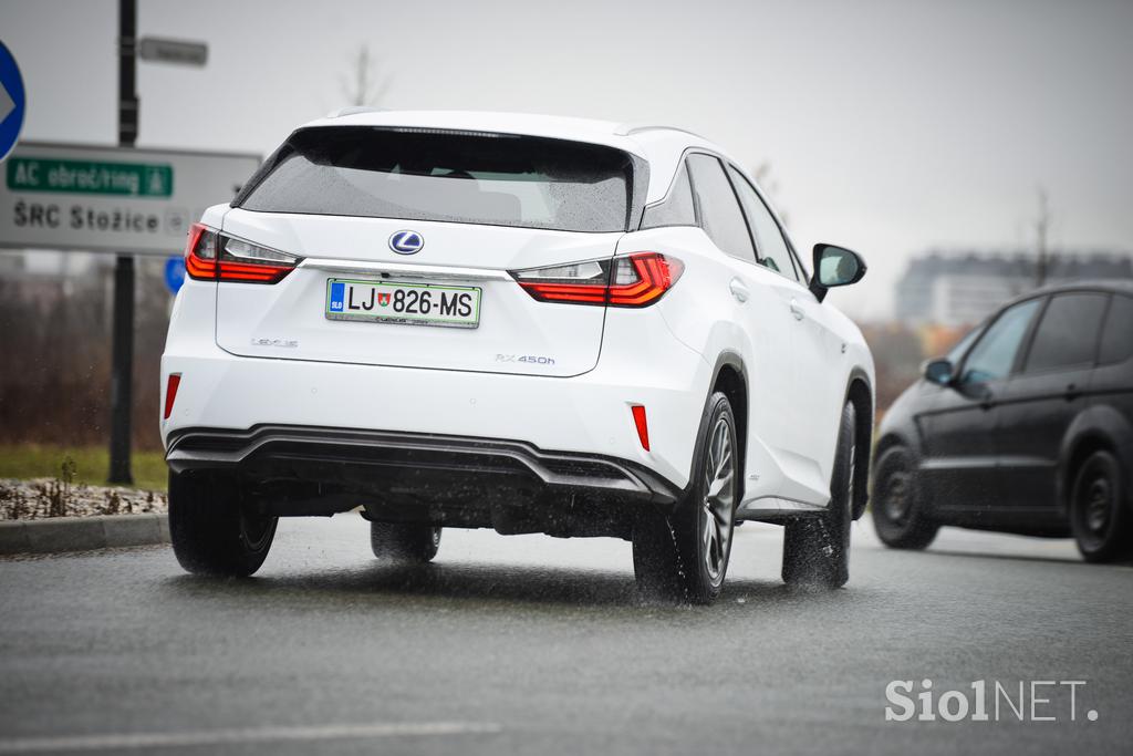 Lexus RX - fotogalerija testnega vozila