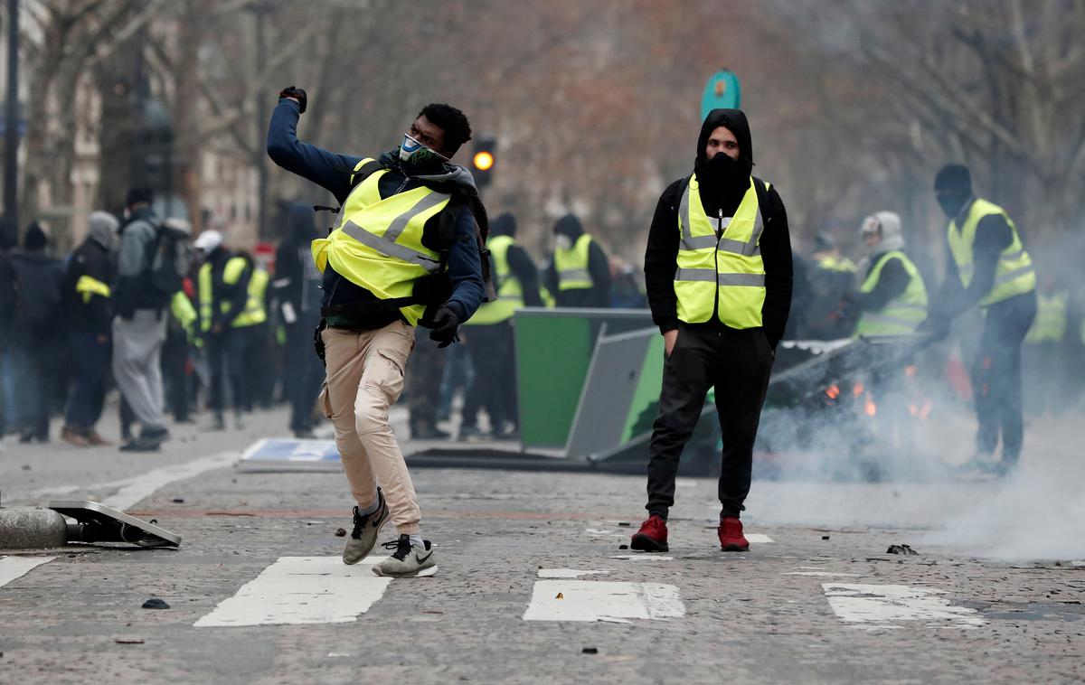 Protesti v Franciji | Foto Reuters