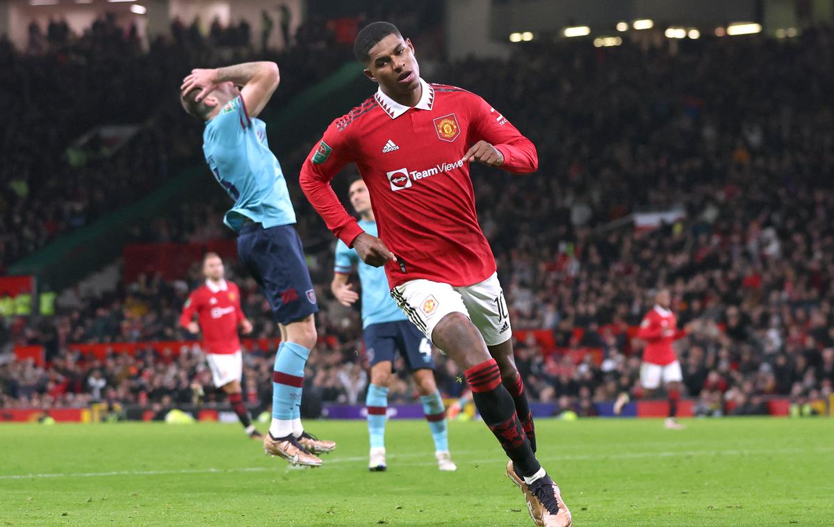 Manchester United Marcus Rashford | Rashford je podaljšal sodelovanje z angleškim klubom še za eno sezono. | Foto Reuters