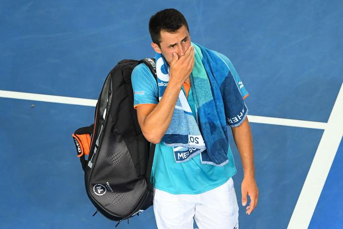 Bernard Tomic je letos odigral le devet dvobojev. | Foto: Gulliver/Getty Images