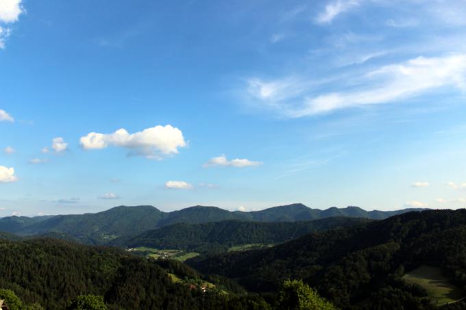 Pogled na zasavske hribe | Foto: Shutterstock