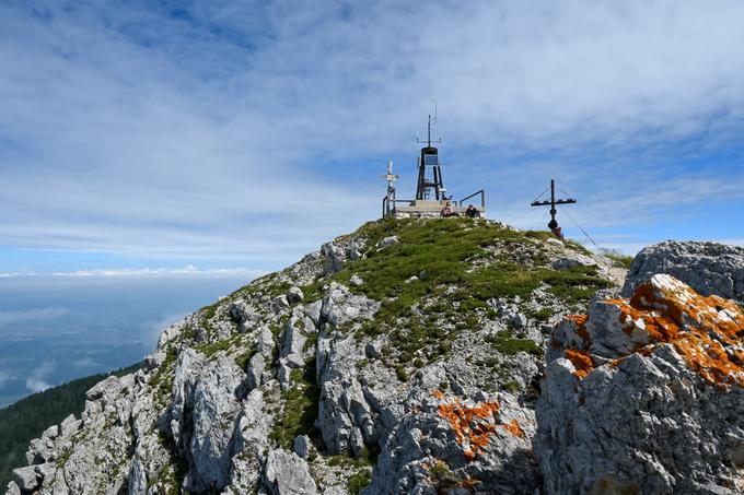 Ojstrc/Hochobir, 2.139 metrov, nad Železno Kaplo | Foto: Matej Podgoršek