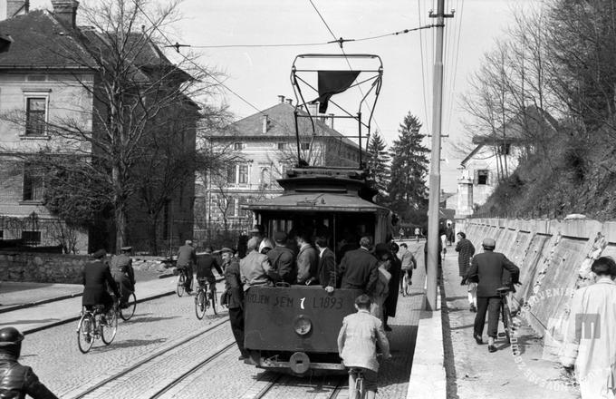 tramvaj po vojni | Foto: Svetozar Guček, hrani: MNZS