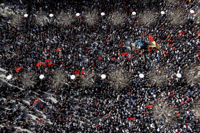 Kosovo, protest | Foto: Reuters