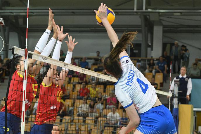 slovenska ženska odbojkarska reprezentanca | Slovenke so izgubile s Špankami. | Foto OZS