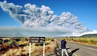 Na Novi Zelandiji izbruhnil vulkan Mont Tongariro