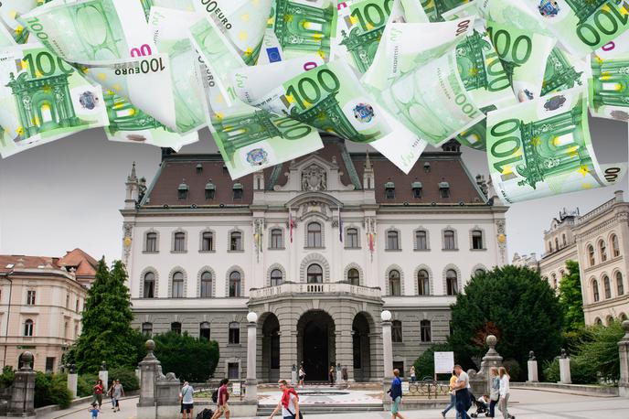 Univerza v Ljubljani. Denar. | Predsednik Dijaške organizacije Slovenije Simon Trussevich je izpostavil, da je sedanji zakon o štipendiranju diskriminatoren. | Foto Thinkstock