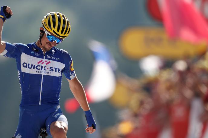 Julian Alaphilippe | Julian Alaphilippe je junak Valonske puščice. | Foto Reuters