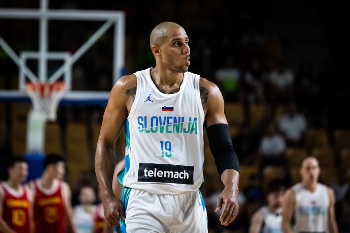 Slovenija Kitajska Jordan Morgan | Jordan Morgan | Foto Vid Ponikvar/Sportida