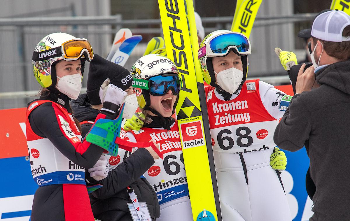 Nika Križnar | Slovenske skakalke lahko realno prispevajo največ medalj v skupno malho. | Foto Sportida