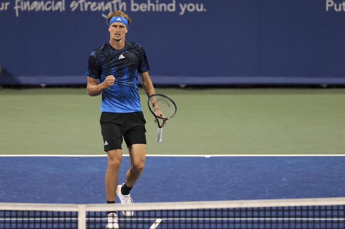 Alexander Zverev se je uvrstil v finale. | Foto: Guliverimage/Vladimir Fedorenko