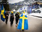 navijači Planica Švedska