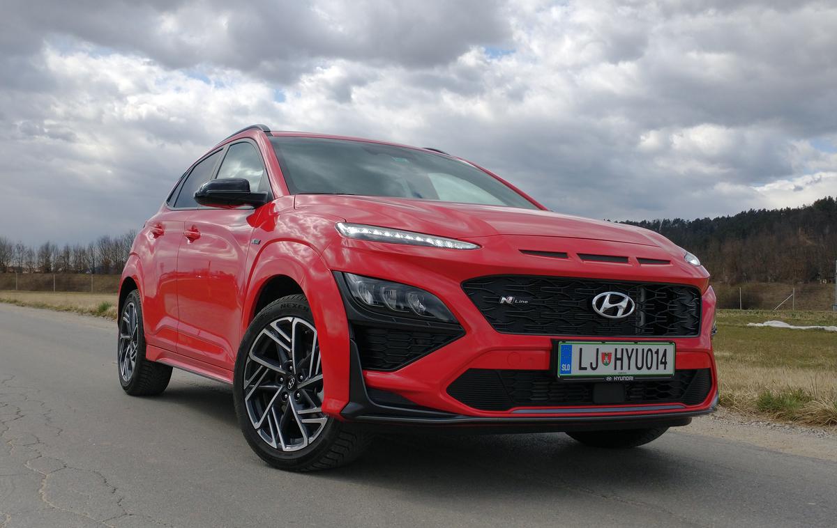 Hyundai kona | Pri koni je prvič na voljo športni paket N-line. | Foto Gašper Pirman