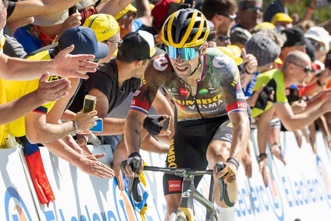 "Letošnja poškodba Rogliča je bila precej hujša kot na lanskem Touru." | Foto: Guliverimage/Vladimir Fedorenko