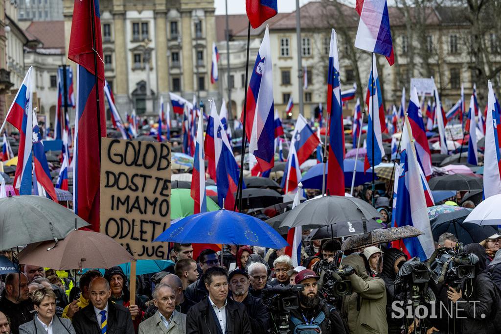 Shod proti politiki aktualne vlade