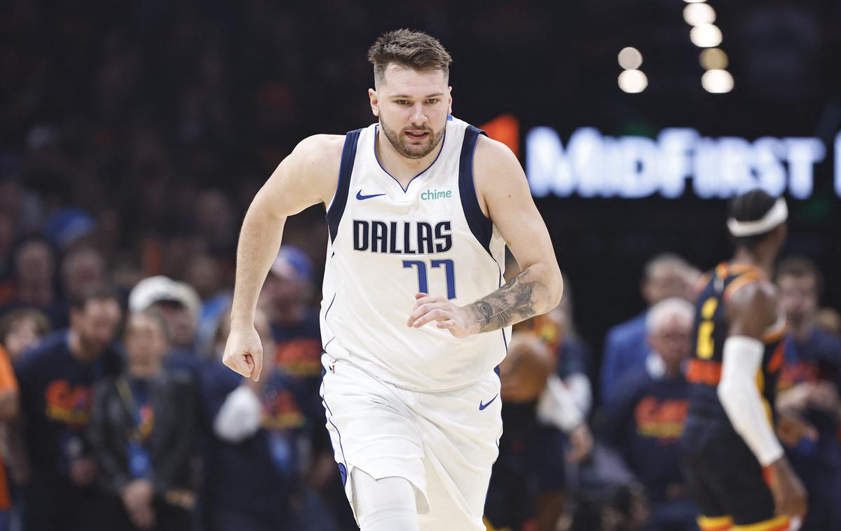 Dallas Mavericks Luka Dončić |  Med izbranimi je tudi slovenski zvezdnik Luka Dončić, ki je v izboru zasedel peto mesto.  | Foto Reuters