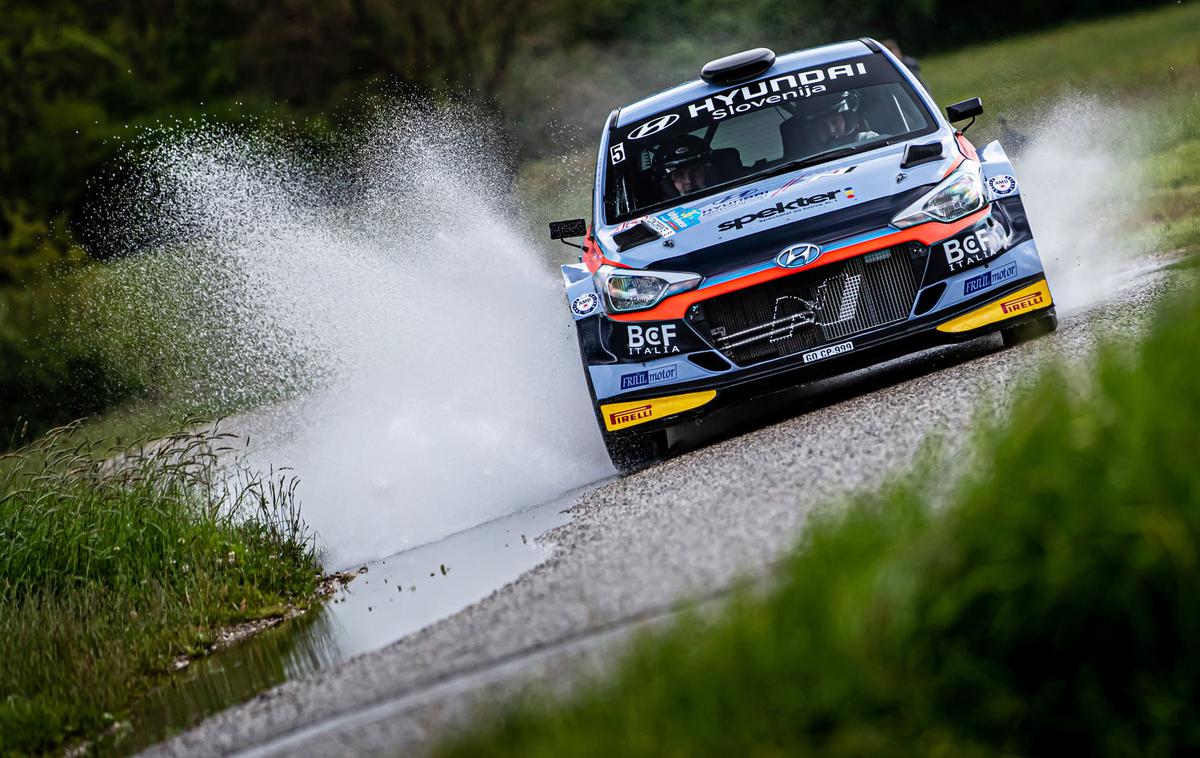 Rok Turk | Rok Turk in Vili Ošlaj (hyundai i20 R5) bosta v Velenju nosila štartno številko 1 in veljata za glavna favorita za zmago. | Foto Uroš Modlic