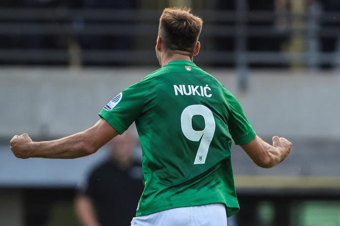 NK Olimpija Ljubljana : Birkirkara, Mustafa Nukić | Mustafa Nukić je bil junak srečanja v Šiški. | Foto Vid Ponikvar/Sportida